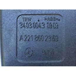 MERCEDES-BENZ S-CLASS (W221) Bal hátsó Biztonsági Öv Csat