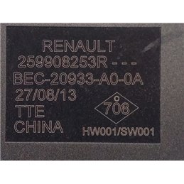 DACIA DUSTER Tolatóradar Elektronika