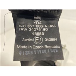 SEAT IBIZA IV (6J5) Bal hátsó Biztonsági Öv