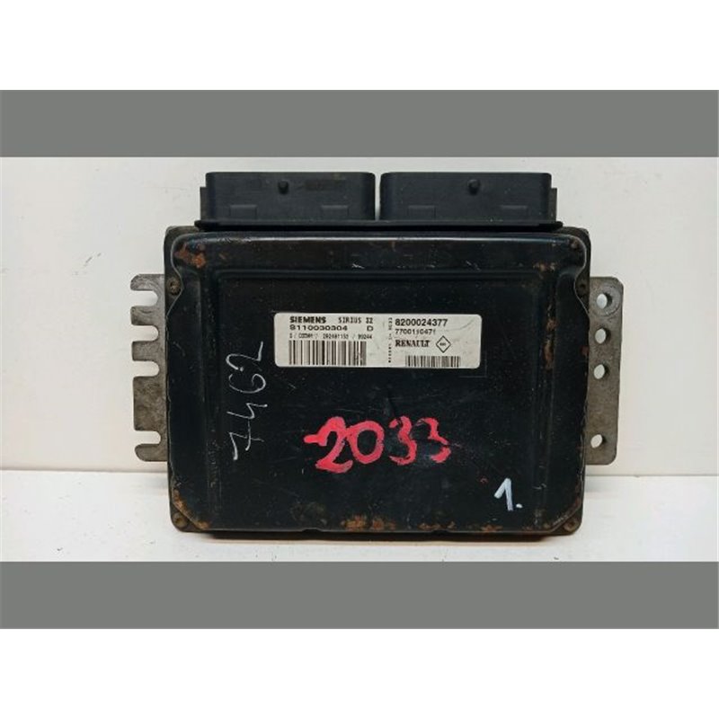 RENAULT CLIO II (BB0/1/2_, CB0/1/2_) Motorvezérlő