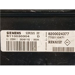 RENAULT CLIO II (BB0/1/2_, CB0/1/2_) Motorvezérlő