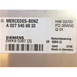 MERCEDES-BENZ CLK (C208) Motorvezérlő