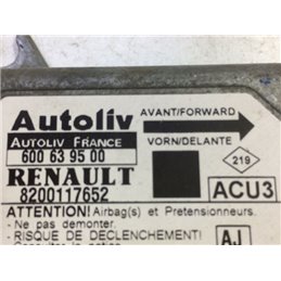 RENAULT SCÉNIC I (JA0/1_) Légzsák Elektronika