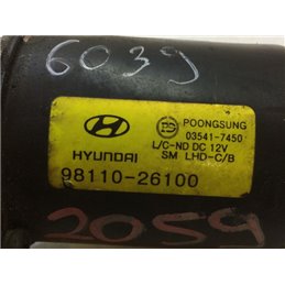 HYUNDAI SANTA FÉ II (CM) Első Ablaktörlő Motor