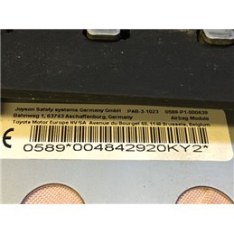 TOYOTA YARIS (SCP1_, NLP1_, NCP1_) Utasoldali Légzsák