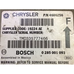 CHRYSLER STRATUS (JA) Légzsák Elektronika