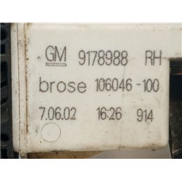 OPEL VECTRA C Jobb első Ablakemelő Motor