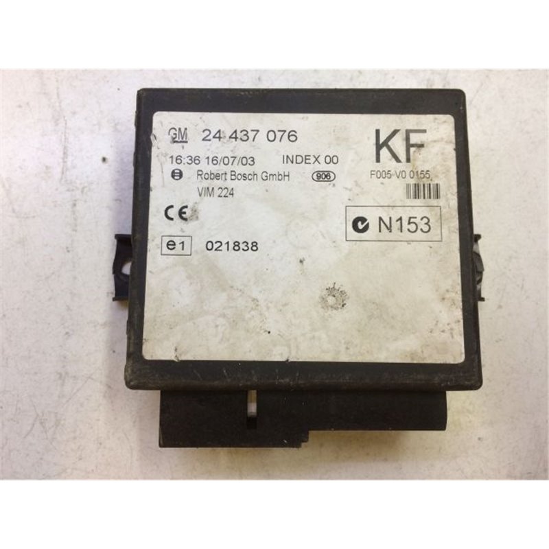 OPEL ZAFIRA A (F75_) Komfort Elektronika