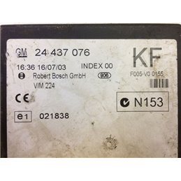 OPEL ZAFIRA A (F75_) Komfort Elektronika