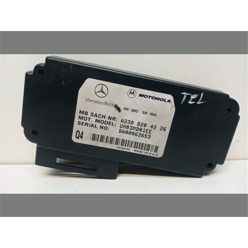 MERCEDES-BENZ CLK (C209) Telefon Elektronika