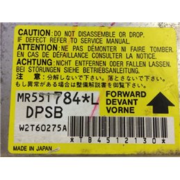 MITSUBISHI PAJERO III (V7_W, V6_W) Légzsák Elektronika