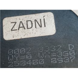 SKODA FABIA I (6Y2) Jobb hátsó Biztonsági Öv
