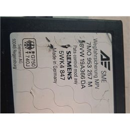 VW SHARAN Immobilizer Elektronika