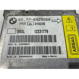 BMW 7 (E65, E66, E67) Légzsák Elektronika