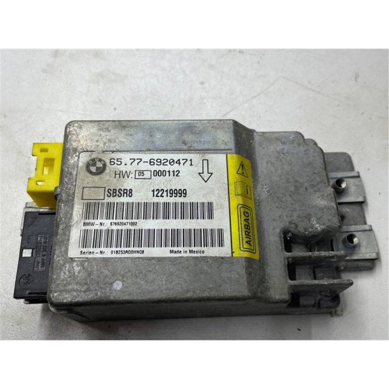 BMW 7 (E65, E66, E67) Légzsák Elektronika