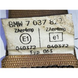 BMW 7 (E65, E66, E67) Jobb első Biztonsági Öv