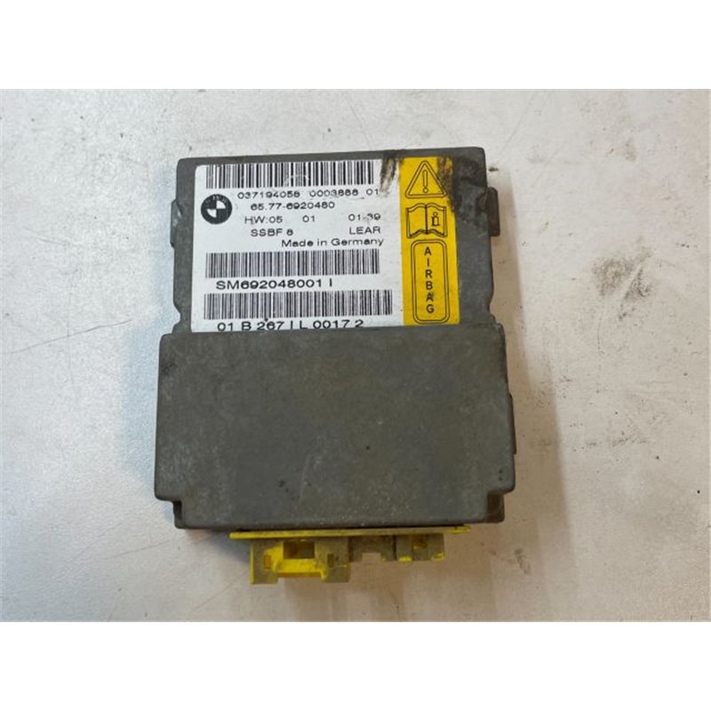 BMW 7 (E65, E66, E67) Légzsák Elektronika