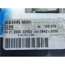 OPEL ZAFIRA A (F75_) Fűtéskapcsoló (Nem klímás)