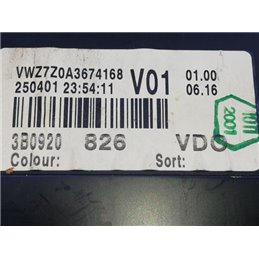 VW PASSAT Variant (3B6) Kilométeróra