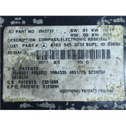 MERCEDES-BENZ M-CLASS (W163) Elektronika (Magában)