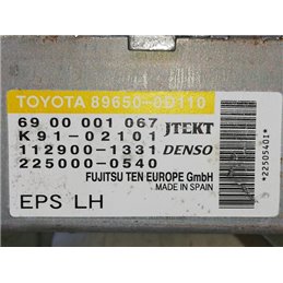 TOYOTA YARIS (SCP9_, NSP9_, KSP9_, NCP9_, ZSP9_) Szervó Szivattyú Elektronika