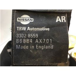 NISSAN MICRA III (K12) Jobb első Biztonsági Öv