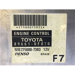 TOYOTA COROLLA Verso (ZER_, ZZE_, R1_) Motorvezérlő