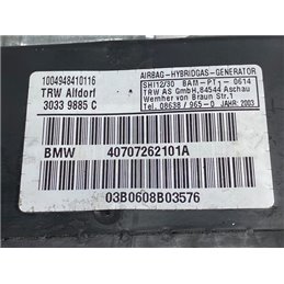 BMW 5 (E39) Bal Oldallégzsák