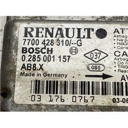 RENAULT CLIO II (BB0/1/2_, CB0/1/2_) Légzsák Elektronika