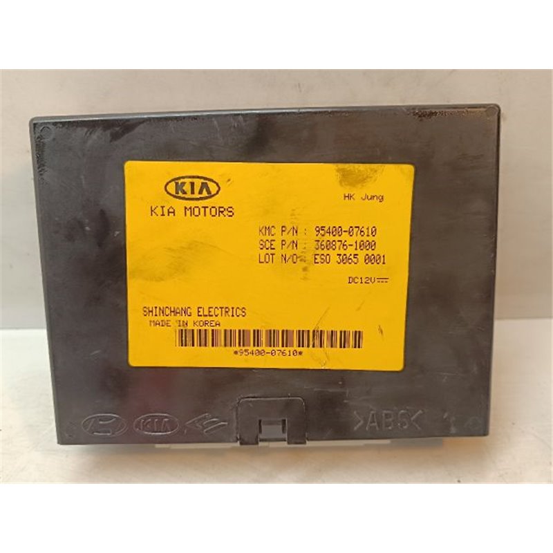 KIA PICANTO (BA) Komfort Elektronika