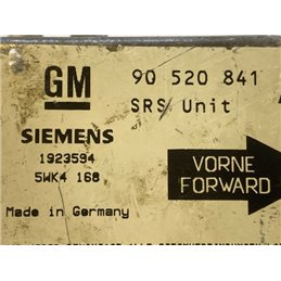 OPEL ASTRA G Ferdehátú (F48_, F08_) Légzsák Elektronika