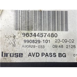 PEUGEOT 307 (3A/C) Jobb első Ablakemelő Motor