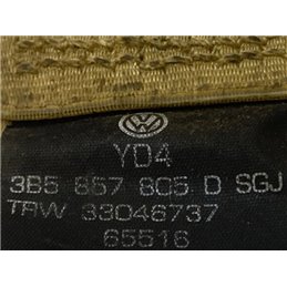 VW PASSAT (3B3) Bal hátsó Biztonsági Öv