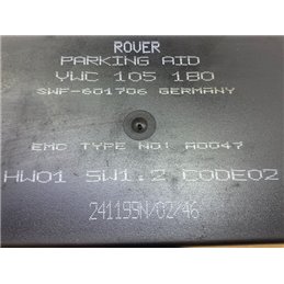 ROVER 75 (RJ) Tolatóradar Elektronika