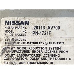 NISSAN PRIMERA (P12) Rádió / CD