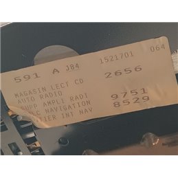 RENAULT GRAND SCÉNIC II (JM0/1_) Navigációs Fejegység