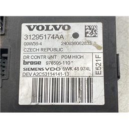 VOLVO C30 Jobb első Ablakemelő Motor