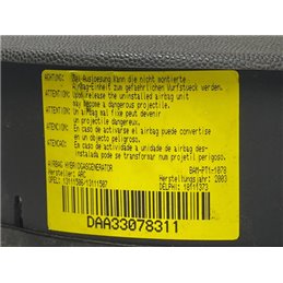 OPEL CORSA C (F08, F68) Kormánylégzsák