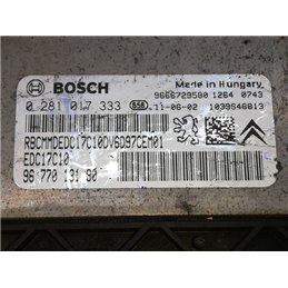 PEUGEOT 207 Motorvezérlő