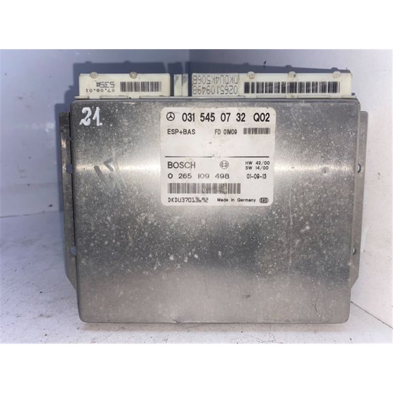 MERCEDES-BENZ E-CLASS (W210) Kipörgésgátló Elektronika