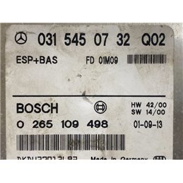 MERCEDES-BENZ E-CLASS (W210) Kipörgésgátló Elektronika