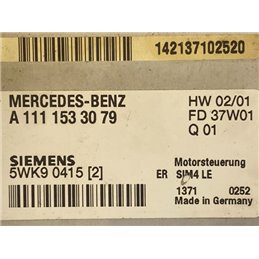 MERCEDES-BENZ C-CLASS (W203) Motorvezérlő