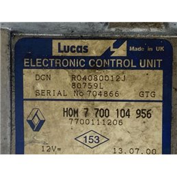 RENAULT CLIO II (BB0/1/2_, CB0/1/2_) Motorvezérlő