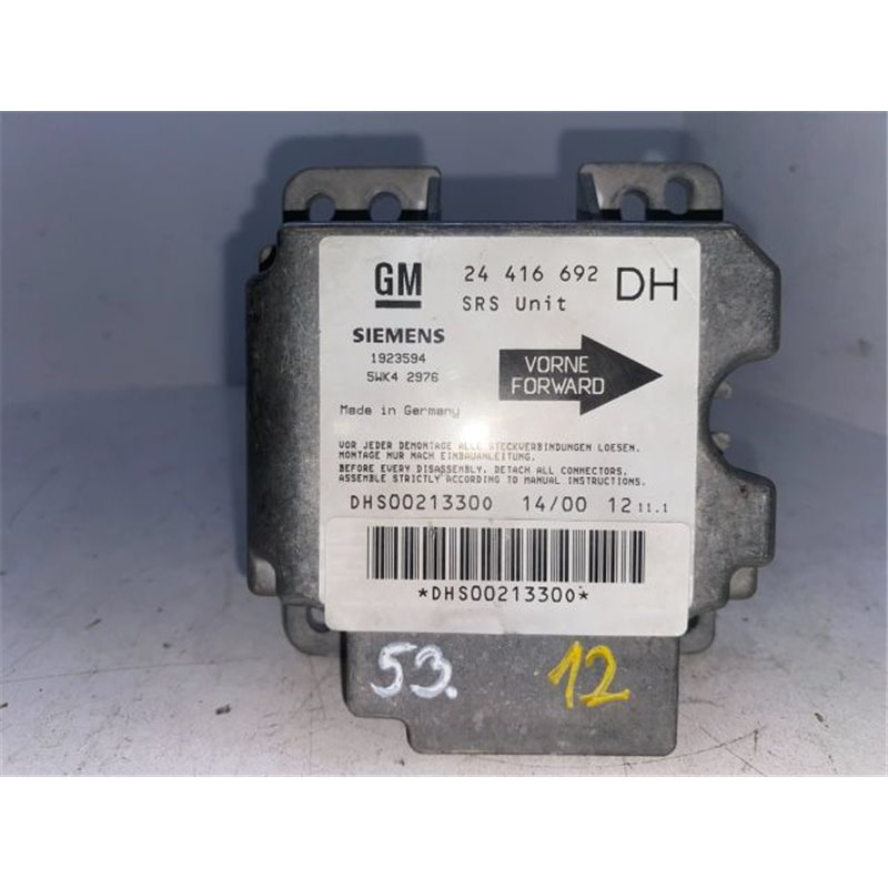 OPEL CORSA B (73_, 78_, 79_) Légzsák Elektronika