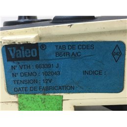 RENAULT MEGANE I Fűtéskapcsoló (manuális klímás)