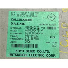 RENAULT CLIO II (BB0/1/2_, CB0/1/2_) Kormányoszlop Vezérlő