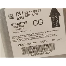 OPEL SIGNUM Légzsák Elektronika