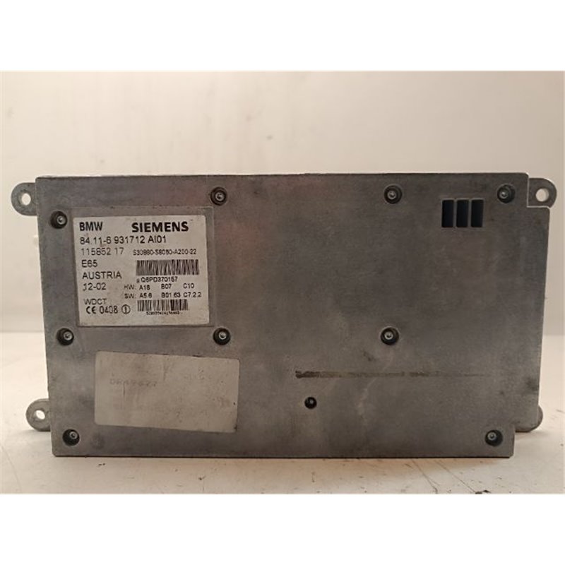 BMW 7 (E65, E66, E67) Telefon Elektronika