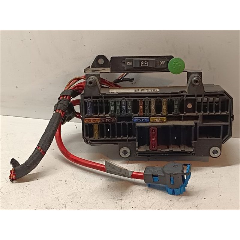 BMW 7 (E65, E66, E67) Biztosítéktábla Csomagtér