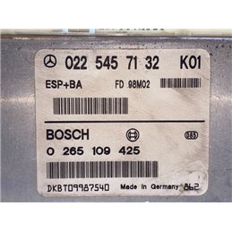 MERCEDES-BENZ A-CLASS (W168) Kipörgésgátló Elektronika